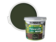 Load image into Gallery viewer, Ronseal 5L One Coat Life Quick Dry Garden Shed &amp; Fence Paint-Eclipse Fencing
