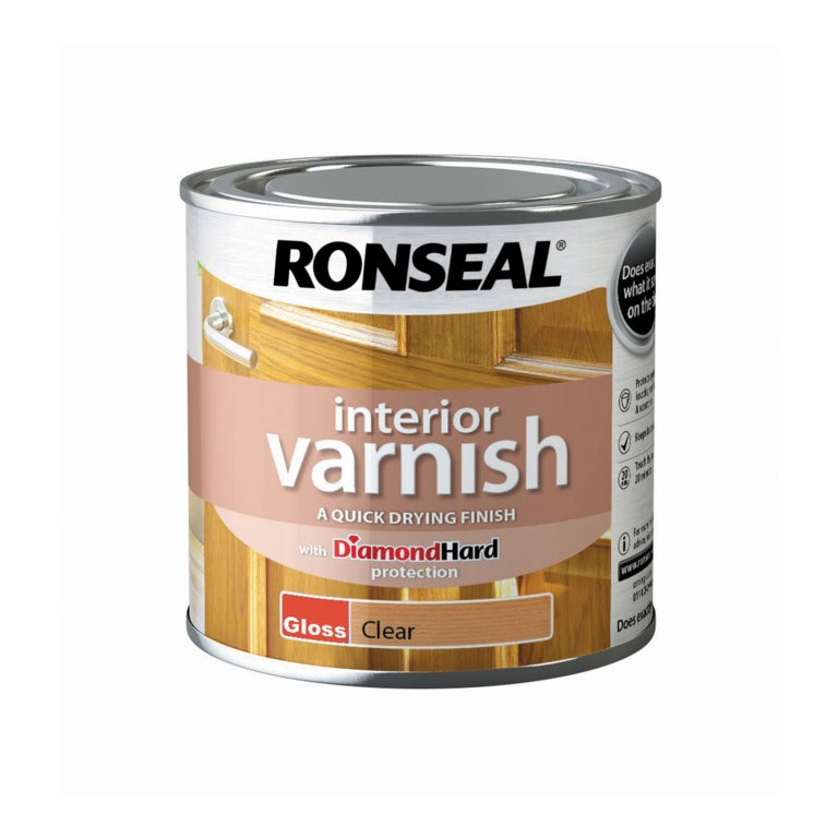 Ronseal Interior Varnish Gloss – Diamond Hard Protection for Your Wood-Eclipse Fencing
