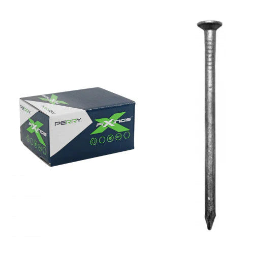 Round Wire Nails Galv – Galvanised Steel Nails for Construction, Carpentry & DIY Projects (Retail Box)-Eclipse Fencing