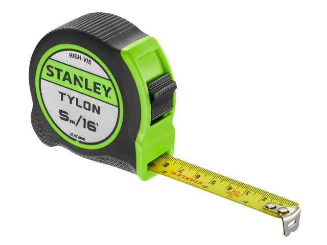 STANLEY® Tylon Hi-Vis Pocket Tape – Durable and Precise Measuring Tool-Eclipse Fencing