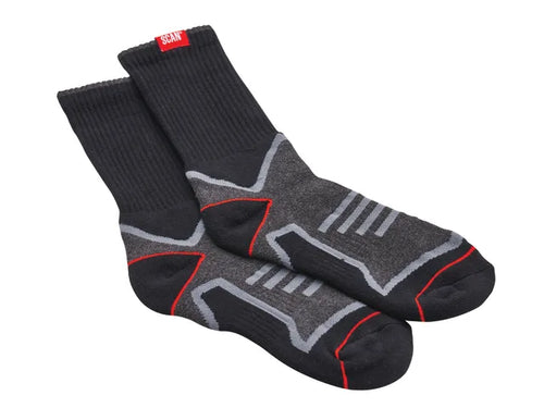 Scan Work Socks – Durable, Comfortable, Supportive Socks for Tradespeople-Eclipse Fencing
