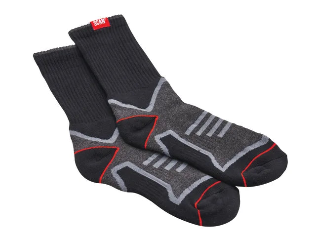 Scan Work Socks – Durable, Comfortable, Supportive Socks for Tradespeople-Eclipse Fencing