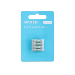 Securlec 1A Fuses Pack of 4 – Reliable Protection for Low-Power Devices-Eclipse Fencing