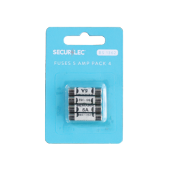 Securlec 5A Fuses Pack of 4 – Reliable Low-Current Circuit Protection-Eclipse Fencing