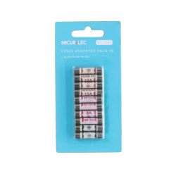Securlec Plug Fuses 3A, 5A & 13A – Pack of 10 for Reliable Circuit Protection-Eclipse Fencing