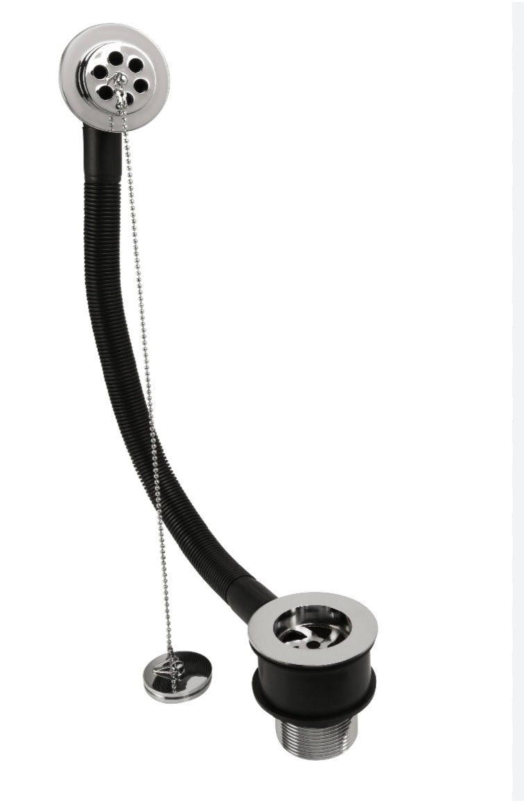 Securplumb Bath Combi Overflow Waste 40mm – Durable, Leak-Proof Bath Drain Solution-Eclipse Fencing