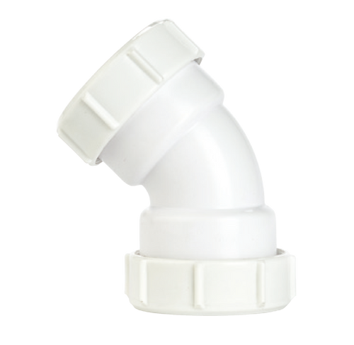 Securplumb Compression 135° Bend 40mm – Durable, Leak-Proof Plumbing Connector-Eclipse Fencing