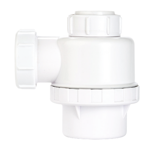 Securplumb Universal Bottle Trap 40mm – Durable, Compact, Leak-Proof-Eclipse Fencing