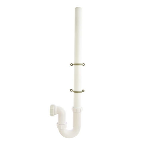 Securplumb Universal Washing Machine Waste Trap & Pipe 40mm-Eclipse Fencing
