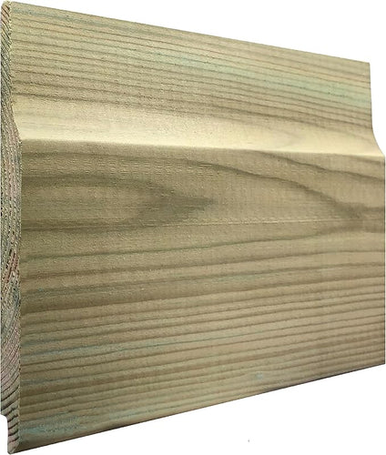 Shiplap Cladding 12mm x 120mm x 4.2m Pressure Treated Green-Eclipse Fencing