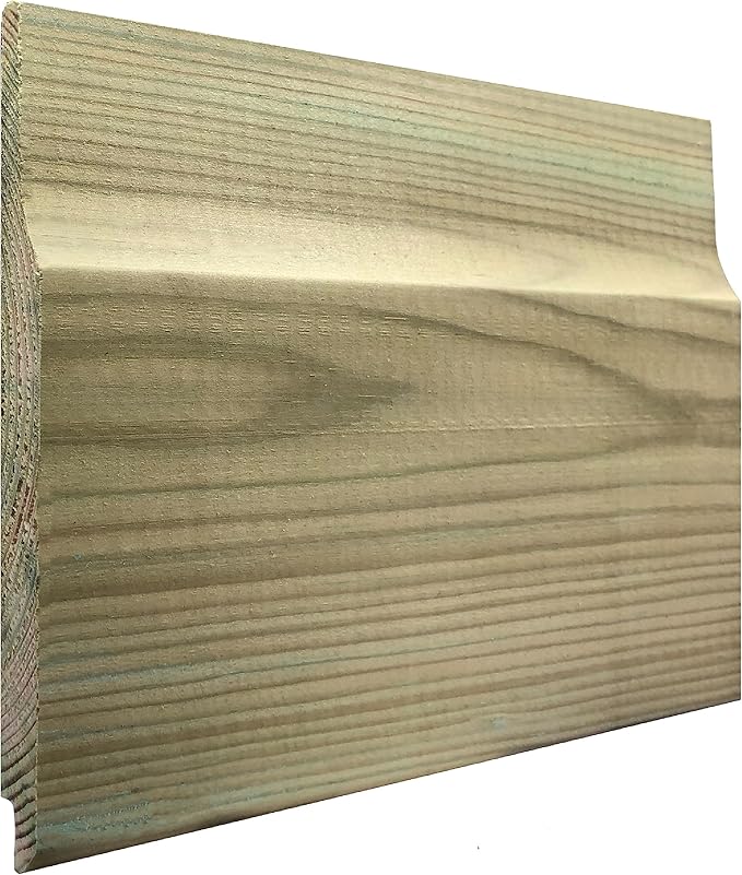 Shiplap Cladding 12mm x 120mm x 4.2m Pressure Treated Green-Eclipse Fencing