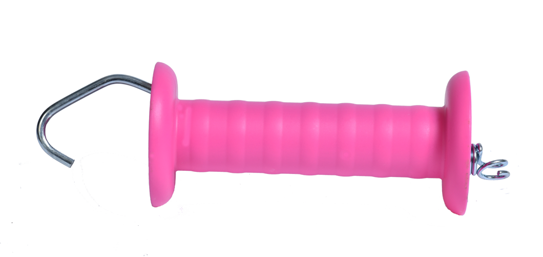 Standard Plus Gate Handle Pink Insulated Electric Fence Gate Handle-Eclipse Fencing