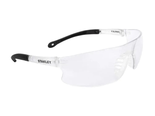 Stanley SY120 Safety Glasses Clear Polycarbonate Protective Eyewear-Eclipse Fencing