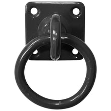 Load image into Gallery viewer, Swivel Tie Ring on Plate &quot; Pack Of 2 &quot;-Eclipse Fencing

