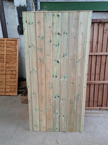 T & G Gate Tanalised Flat Top 900mm x 1.8m – Fully Framed Timber Gate (Custom Sizes Available)-Eclipse Fencing