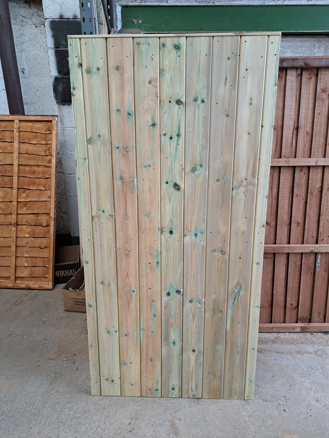 T & G Gate Tanalised Flat Top 900mm x 1.8m – Fully Framed Timber Gate (Custom Sizes Available)-Eclipse Fencing