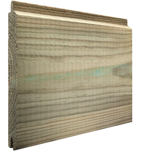 T & G Match Board 125mm x 16mm ( Finished Size 12mm x 120mm )-Eclipse Fencing
