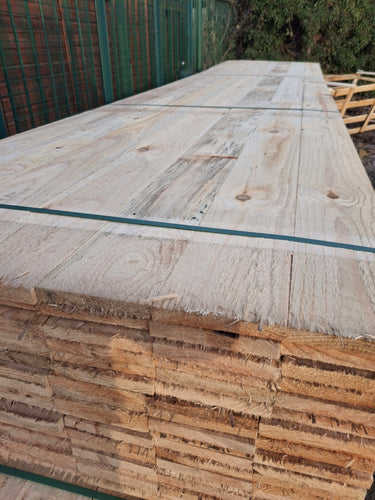 Timber Boards 150mm x 22mm x 4.8m Untreated Clearance Stock-Eclipse Fencing