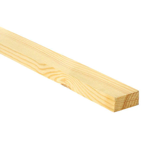 Timber PSE 2x1 (50mm x 25mm x 3.6m ) – Planed Redwood £2.84 inc VAT-Eclipse Fencing