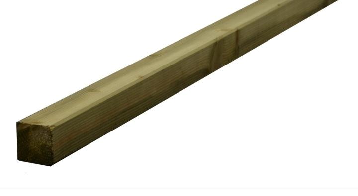 Timber Tanalised 47mm x 47mm (2x2) C16 – Pressure-Treated Green Softwood-Eclipse Fencing