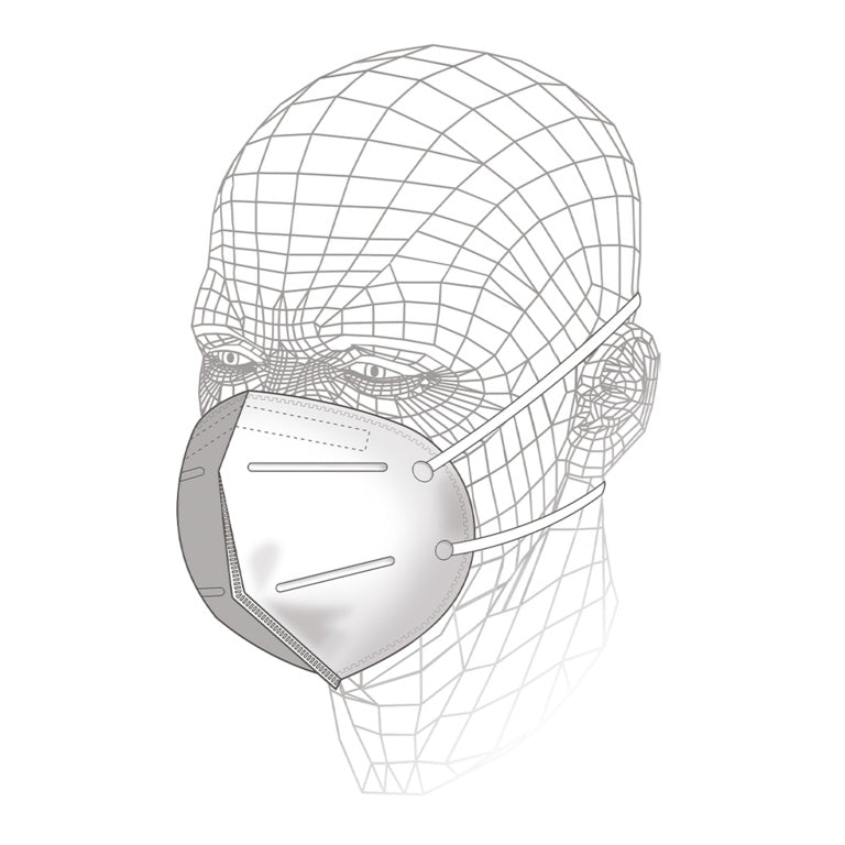 Vitrex Premium Respirator FFP1 – Pack of 3 Lightweight, Comfortable, Reliable Protection-Eclipse Fencing