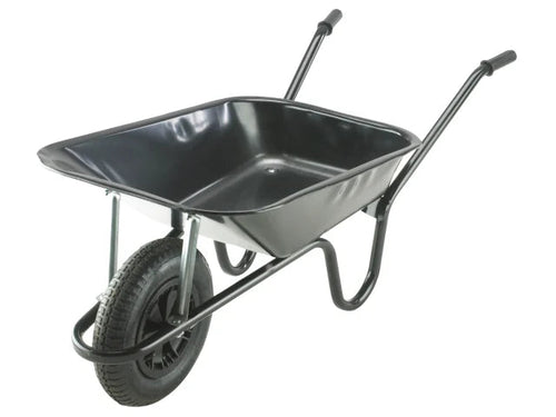 Walsall Heavy-Duty Contractor Wheelbarrow – 85L Professional Builder’s Barrow-Eclipse Fencing