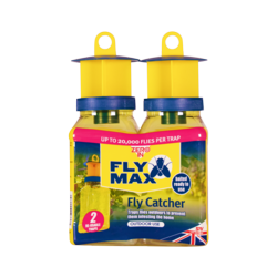 Zero In Fly Catcher Twinpack – Reusable Outdoor Fly Trap with Powerful Attractant-Eclipse Fencing