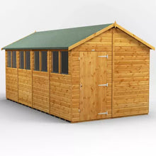 Load image into Gallery viewer, Apex Shed T&amp;G – Customisable Garden Shed with Tongue &amp; Groove Cladding, Heavy-Duty Framing &amp; Fast Delivery-Eclipse Fencing
