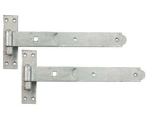 Load image into Gallery viewer, Band &amp; Hook Hinges Straight 450mm – Durable Gate Hinges for Smooth Operation.-Eclipse Fencing
