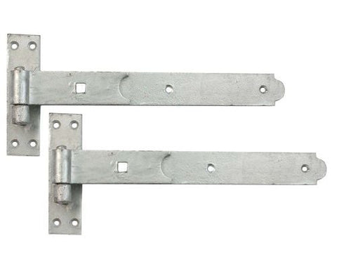 Bank & Hook Hinges Straight 600mm – Durable Gate Hinges for Smooth Operation-Eclipse Fencing
