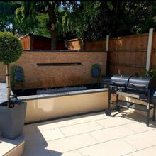 Load image into Gallery viewer, Bianco Cream Porcelain 900mm x 450mm x 20mm – Modern Outdoor Patio &amp; Garden Paving-Eclipse Fencing
