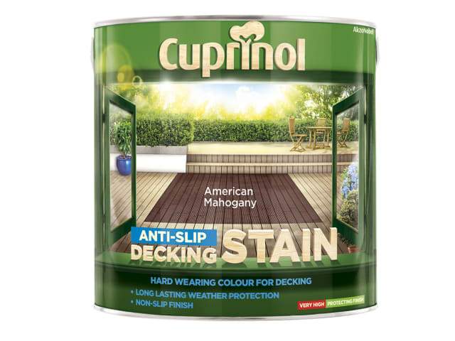 Cuprinol Anti-Slip Decking Stain – Long-Lasting, Weatherproof Protection for Safer Decking 2.5L-Eclipse Fencing