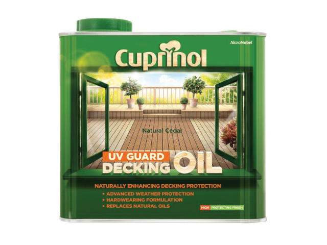 Cuprinol Decking Oil 2.5L – Deep Nourishment and Long-Lasting Protection for Timber Decking-Eclipse Fencing