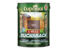 Load image into Gallery viewer, Cuprinol Ducks Back 5 Litre – Premium Water-Based Wood Treatment for Fences, Sheds, and Garden Furniture-Eclipse Fencing
