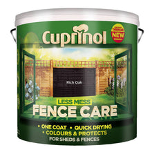 Load image into Gallery viewer, Cuprinol Less Mess 6 Litre – Premium Wood Treatment for Fences, Sheds, and Garden Furniture-Eclipse Fencing
