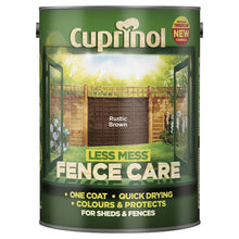 Load image into Gallery viewer, Cuprinol Less Mess 6 Litre – Premium Wood Treatment for Fences, Sheds, and Garden Furniture-Eclipse Fencing
