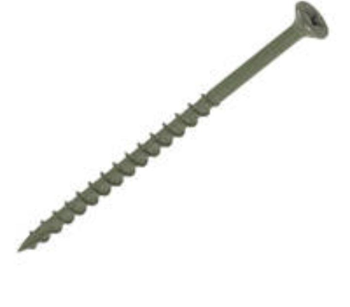 Decking Screws PZ2 Green Treated – Durable & Weather-Resistant Fixings-Eclipse Fencing