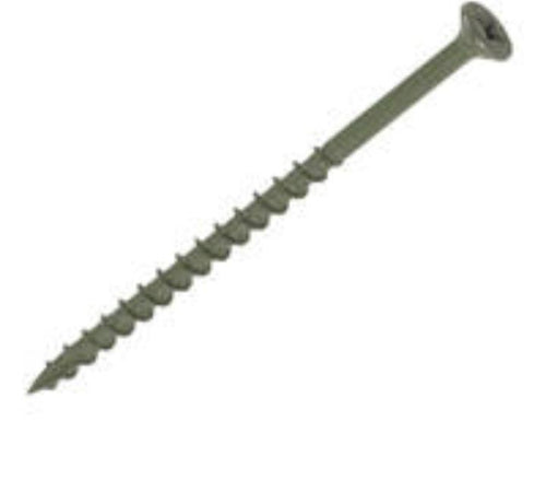 Decking Screws PZ2 Green Treated-Eclipse Fencing