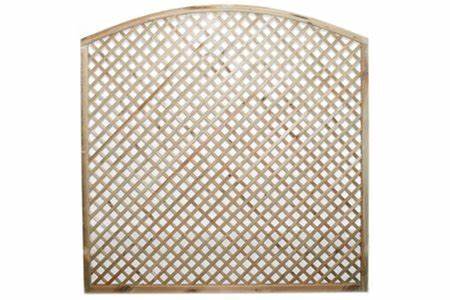 Diamond Domed Trellis Panel – 1.8m x 1.8m, Pressure-Treated Timber-Eclipse Fencing