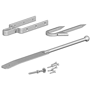 Galvanised Field Gate Spring Fastener Set – Durable and Secure Gate Hardware-Eclipse Fencing