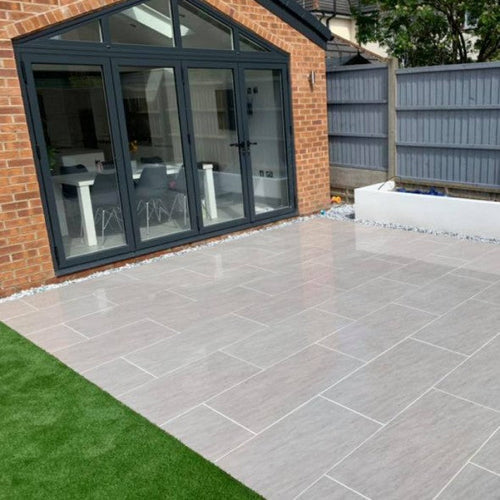 Grigio Grey Porcelain 900mm x 450mm x 20mm – Premium Outdoor Paving-Eclipse Fencing