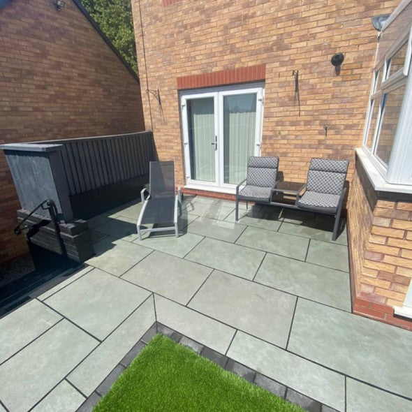 Kota Blue Limestone 600mm x 900mm x 22mm – Premium Natural Stone Paving-Eclipse Fencing