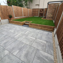 Load image into Gallery viewer, Magnum Grey Porcelain 600mm x 600mm x 20mm – Durable Outdoor Paving Slabs-Eclipse Fencing

