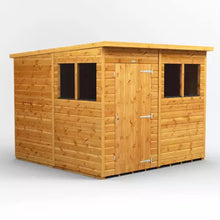 Load image into Gallery viewer, Pent Shed T&amp;G – Customisable Garden Shed with Tongue &amp; Groove Cladding, Heavy-Duty Framing &amp; Quick Delivery-Eclipse Fencing
