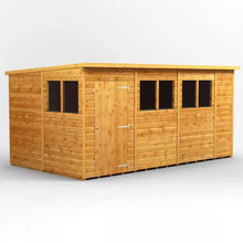 Load image into Gallery viewer, Pent Shed T&amp;G – Customisable Garden Shed with Tongue &amp; Groove Cladding, Heavy-Duty Framing &amp; Quick Delivery-Eclipse Fencing
