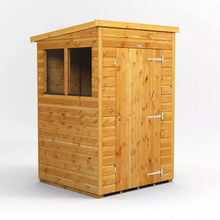 Load image into Gallery viewer, Pent Shed T&amp;G – Customisable Garden Shed with Tongue &amp; Groove Cladding, Heavy-Duty Framing &amp; Quick Delivery-Eclipse Fencing
