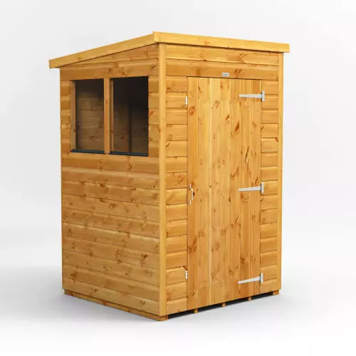 Pent Shed T&G – Customisable Garden Shed with Tongue & Groove Cladding, Heavy-Duty Framing & Quick Delivery-Eclipse Fencing