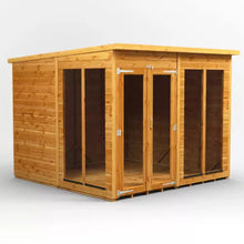 Load image into Gallery viewer, Pent Summer House T&amp;G – Customisable Tongue &amp; Groove Garden Summerhouse-Eclipse Fencing
