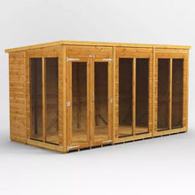 Load image into Gallery viewer, Pent Summer House T&amp;G – Customisable Tongue &amp; Groove Garden Summerhouse-Eclipse Fencing
