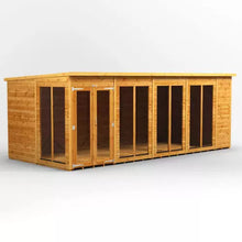 Load image into Gallery viewer, Pent Summer House T&amp;G – Customisable Tongue &amp; Groove Garden Summerhouse-Eclipse Fencing
